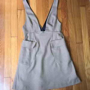 Zara mini plaid dress